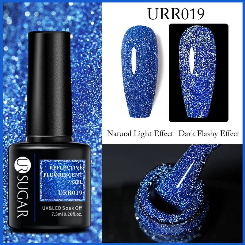 SUGAR Reflective Glitter Nail Gel