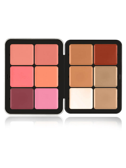 12 Color Blush Concealer Set