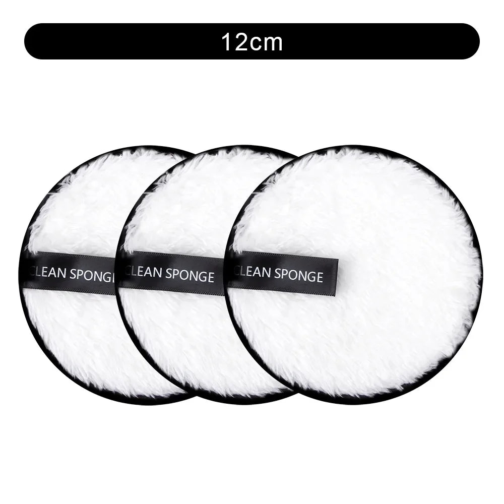 3Pcs Reusable Makeup Remover Pads