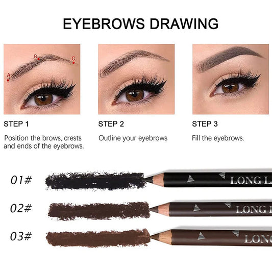 5 Colors Eyebrow Pencil