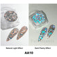 Moonlight Silver Cat Eye Nail Powder