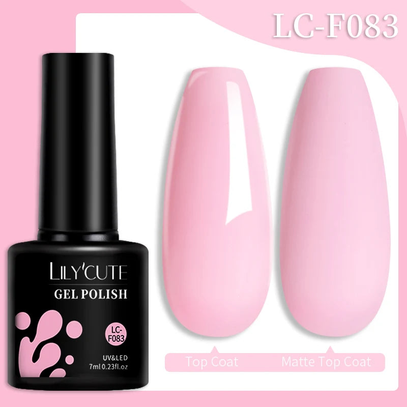 7ML Jelly Amber Gel Nail Polish