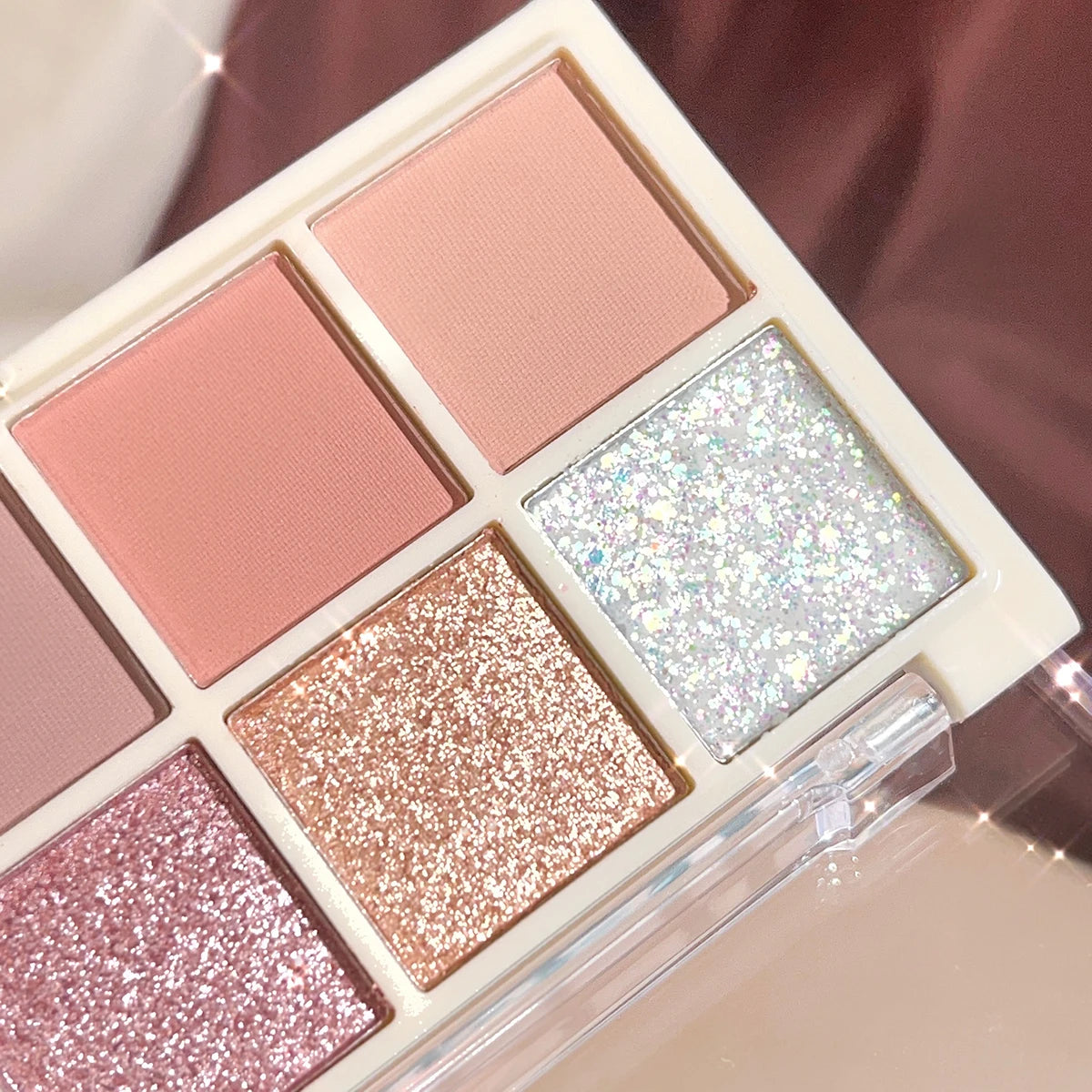 Rose Pink Color Eyeshadow Palette