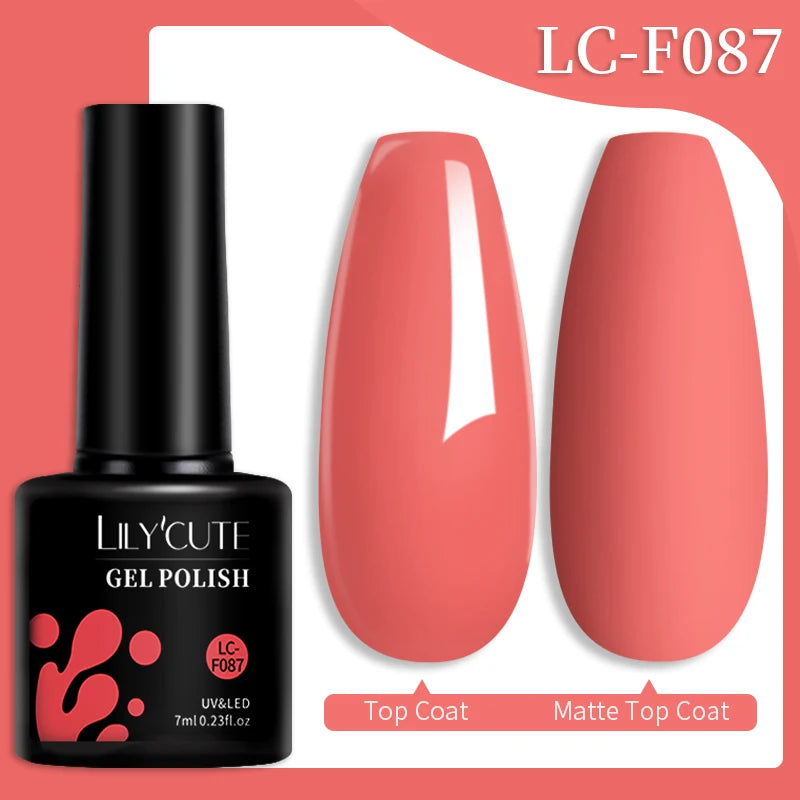 7ML Jelly Amber Gel Nail Polish