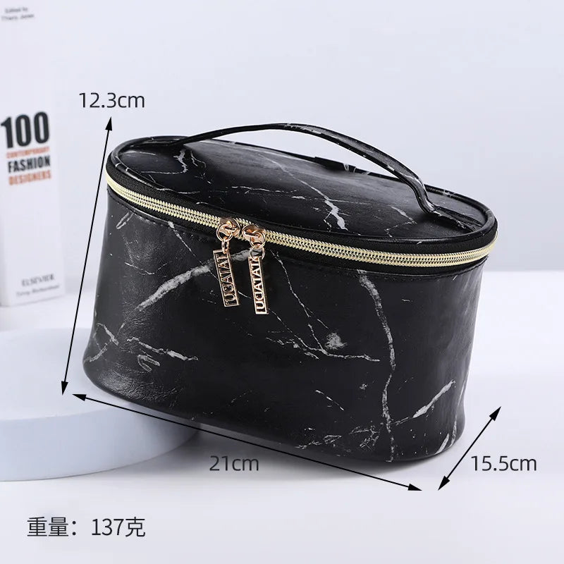 Marble Cosmetic Bag