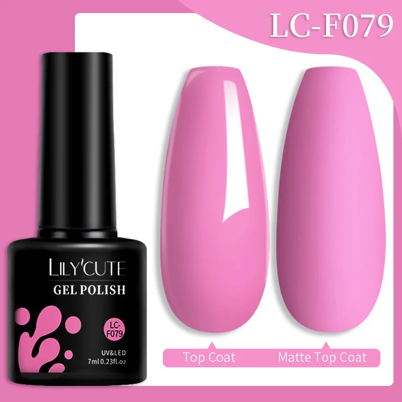 7ML Jelly Amber Gel Nail Polish