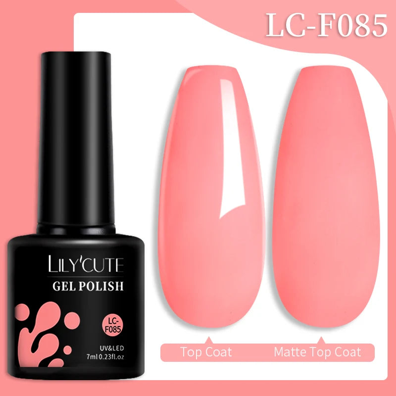 7ML Jelly Amber Gel Nail Polish