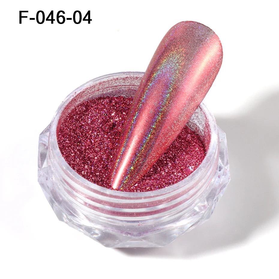 Moonlight Silver Cat Eye Nail Powder