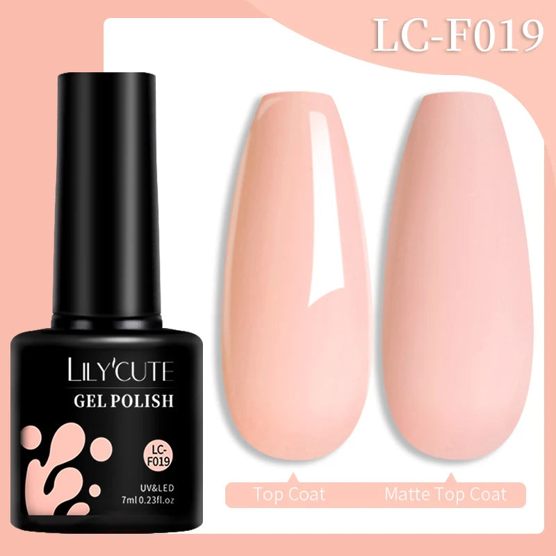 7ML Jelly Amber Gel Nail Polish