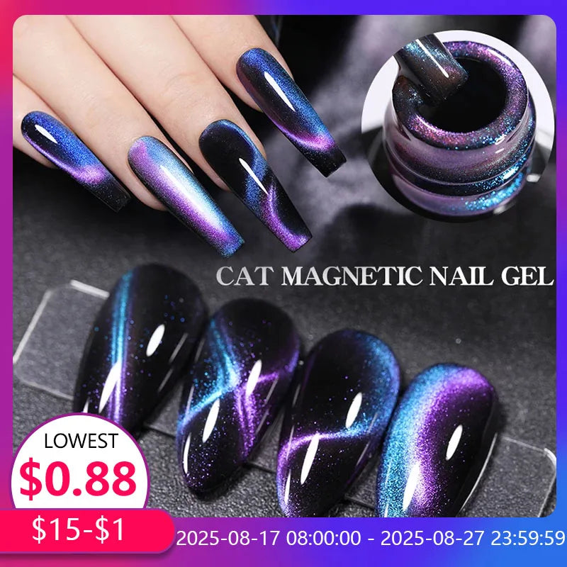 Cat Magnetic Gel Nail Polish