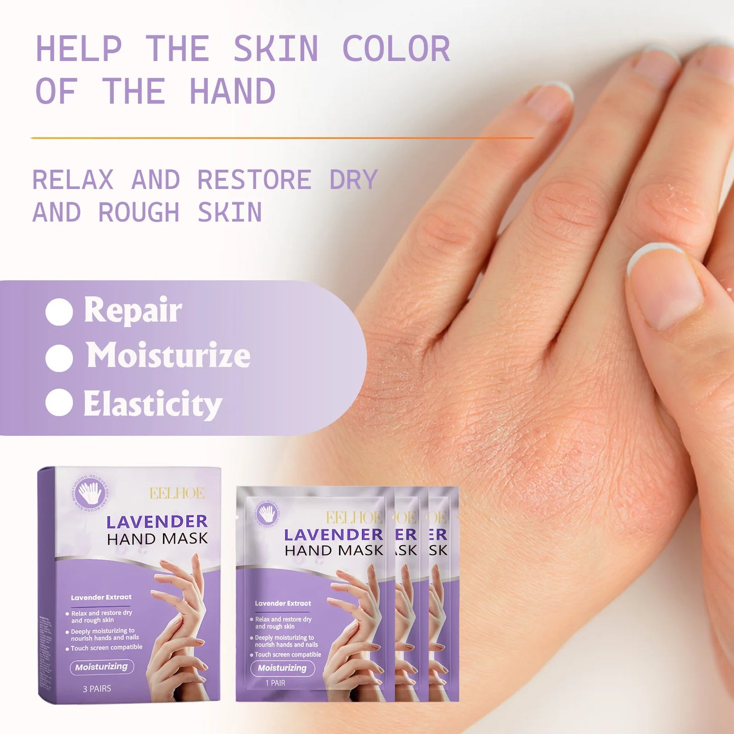 Anti-Wrinkle and Moisturizing Hand Mask