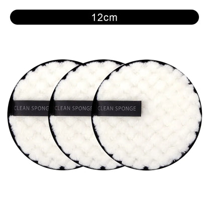 3Pcs Reusable Makeup Remover Pads