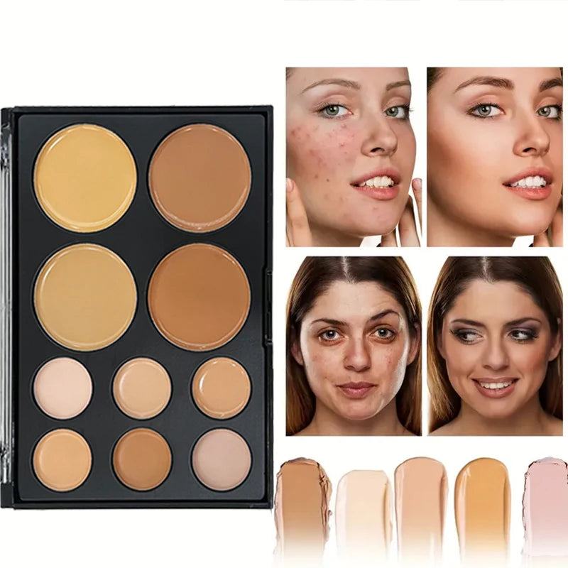 10 Color Concealer Palete