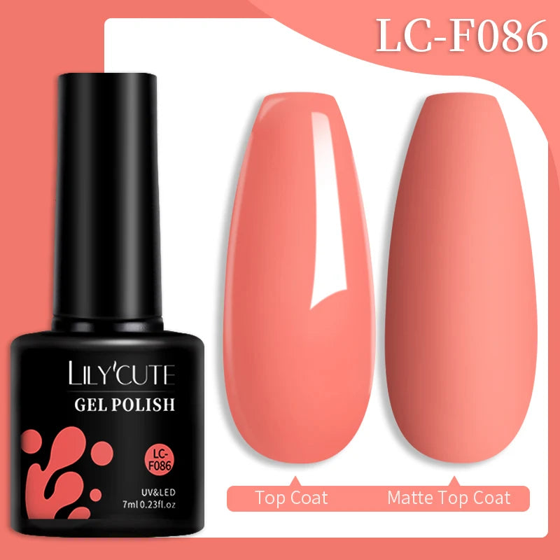 7ML Jelly Amber Gel Nail Polish