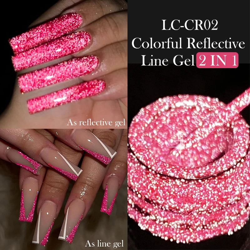 Glitter Gel Liner Nail Polish