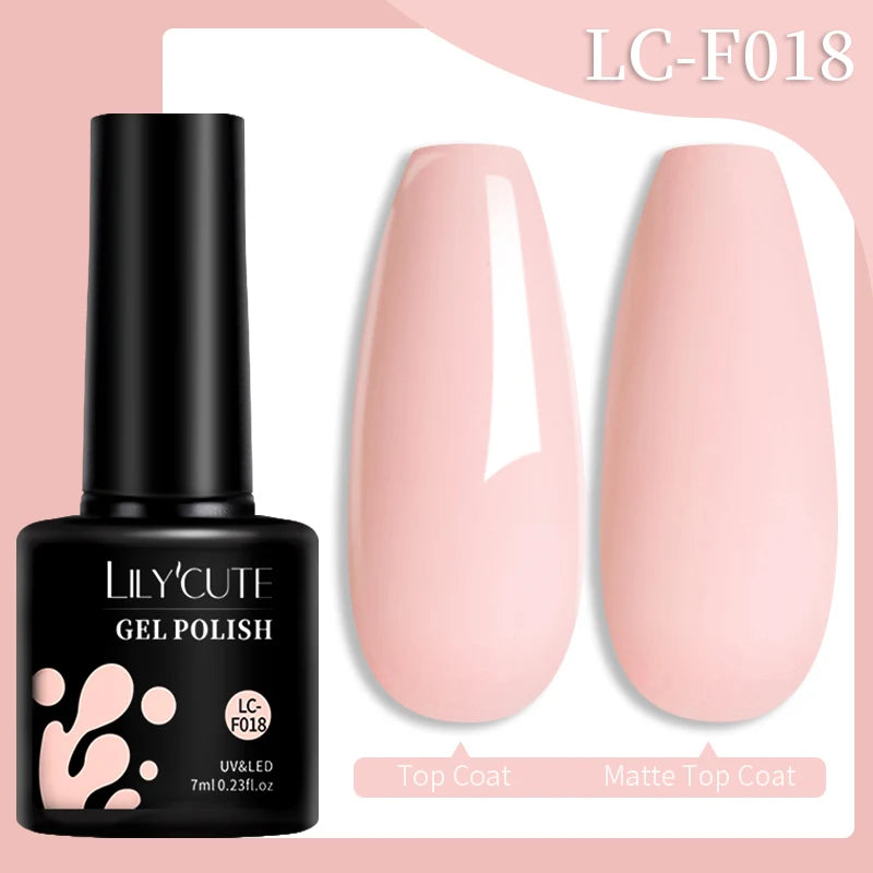 7ML Jelly Amber Gel Nail Polish