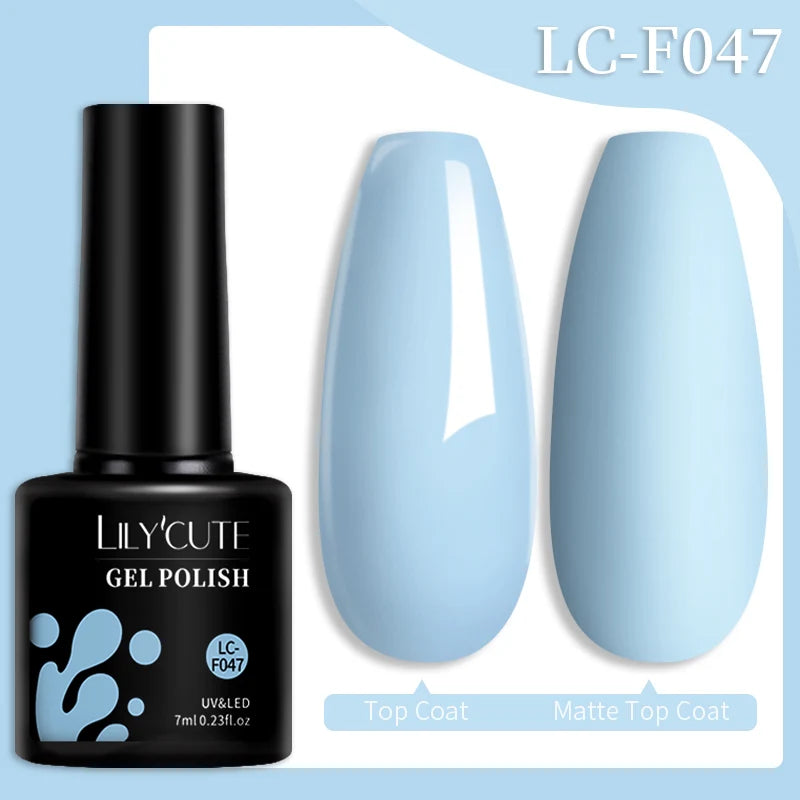 7ML Jelly Amber Gel Nail Polish