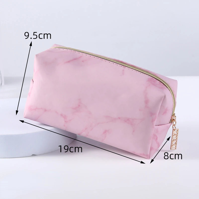 Marble Cosmetic Bag