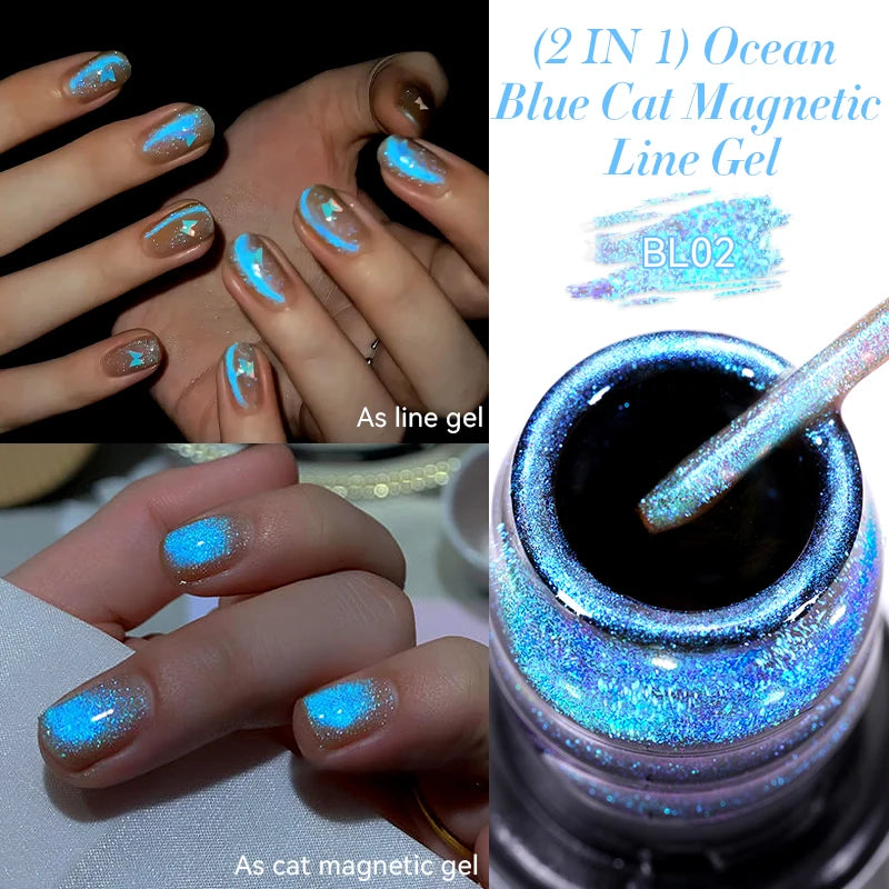 Glitter Gel Liner Nail Polish