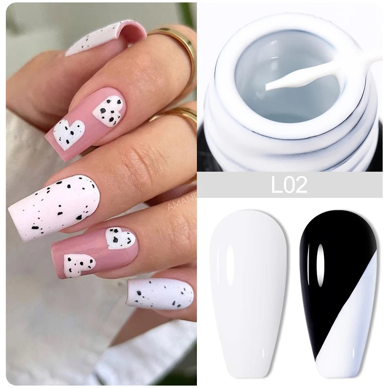 Glitter Gel Liner Nail Polish