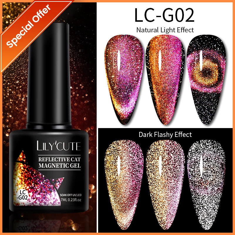 Cat Magnetic Gel Nail Polish