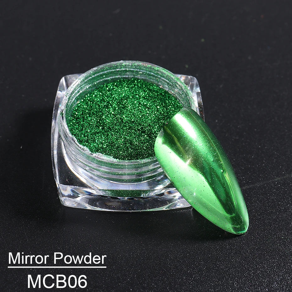 Moonlight Silver Cat Eye Nail Powder