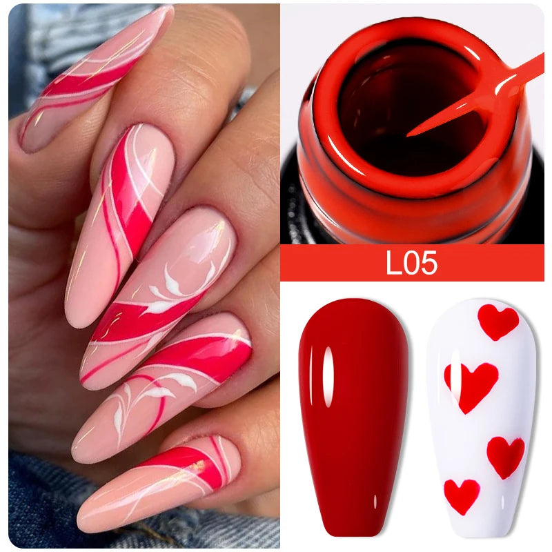 Glitter Gel Liner Nail Polish