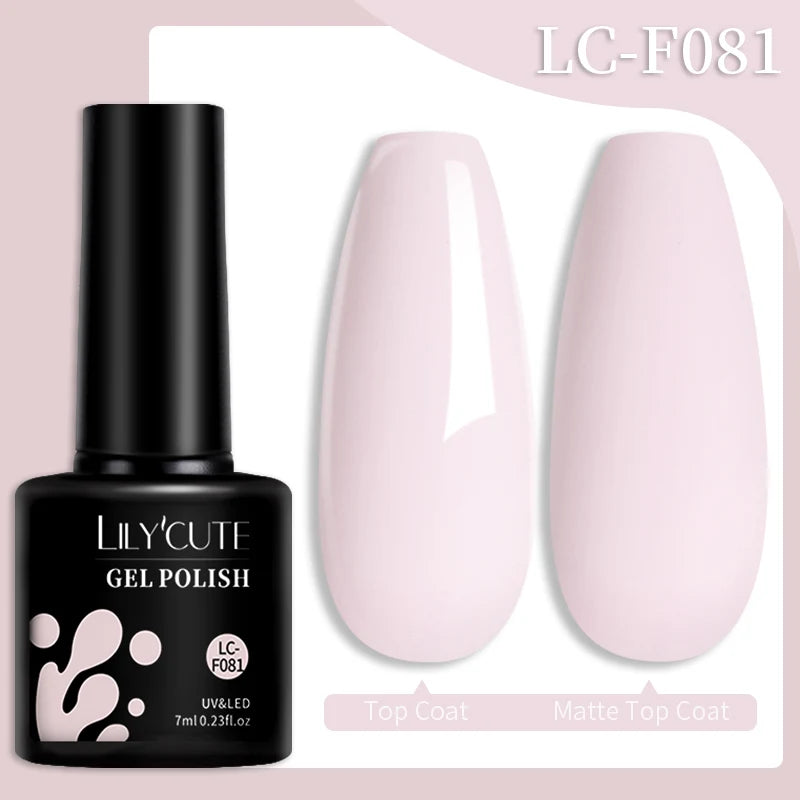 7ML Jelly Amber Gel Nail Polish