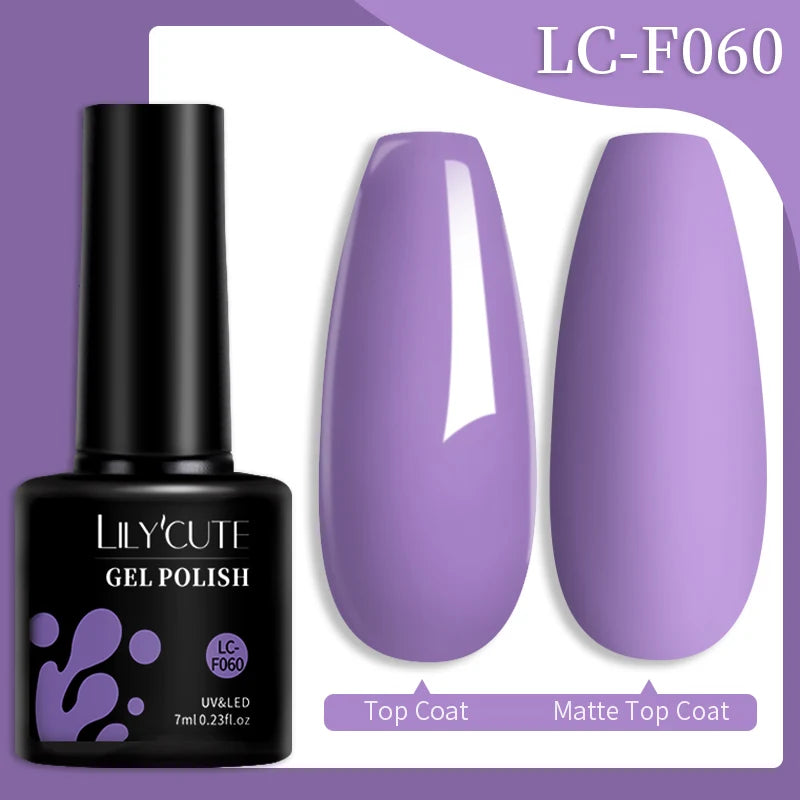 7ML Jelly Amber Gel Nail Polish