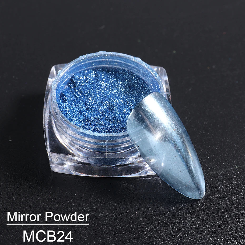 Moonlight Silver Cat Eye Nail Powder