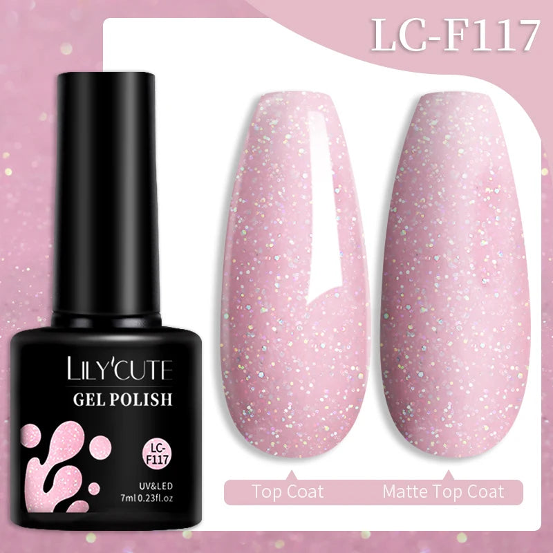 7ML Jelly Amber Gel Nail Polish