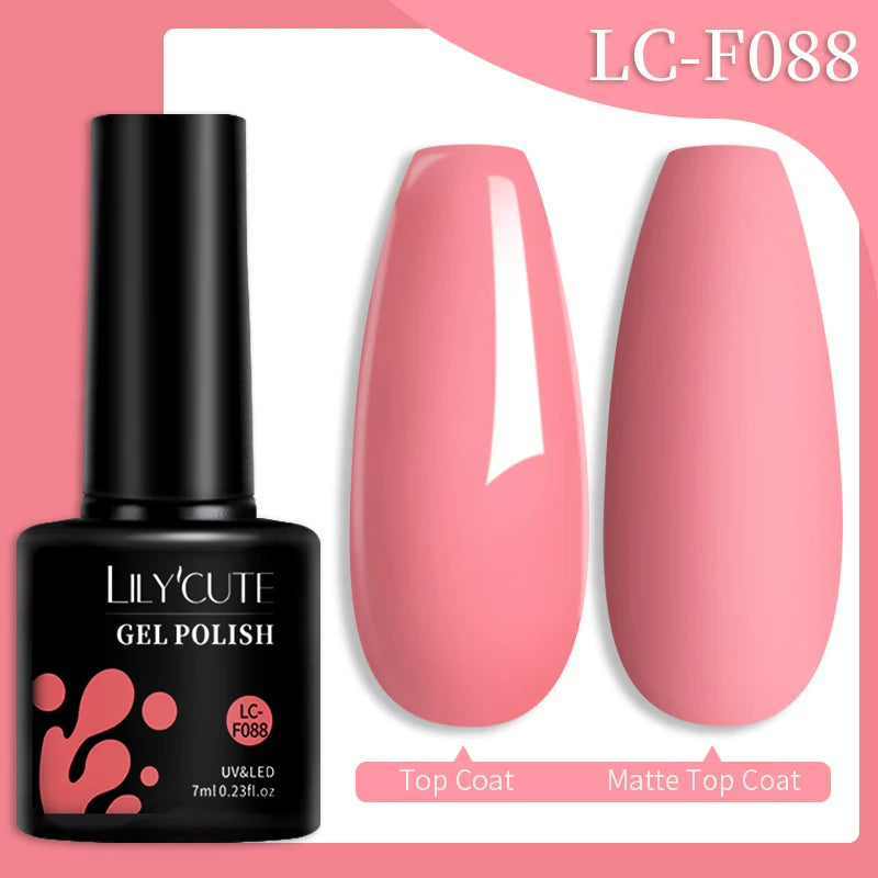 7ML Jelly Amber Gel Nail Polish