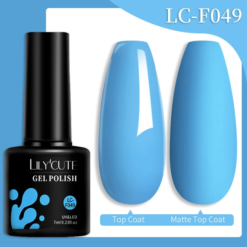 7ML Jelly Amber Gel Nail Polish