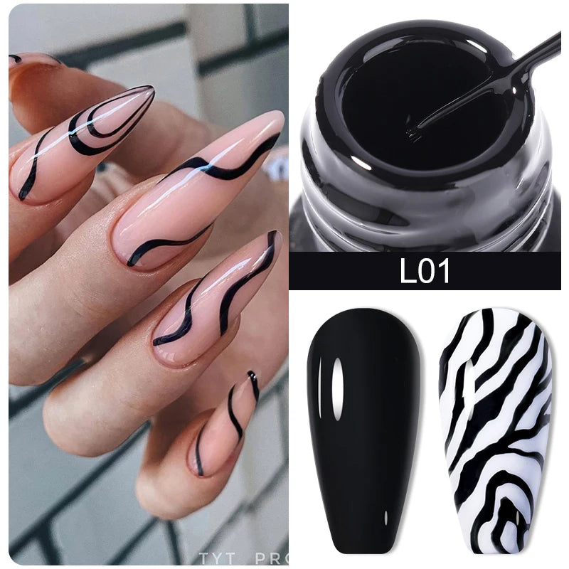 Glitter Gel Liner Nail Polish