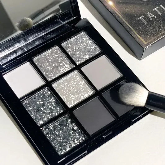 9 Colors Shining Glitter Eyeshadow Palette