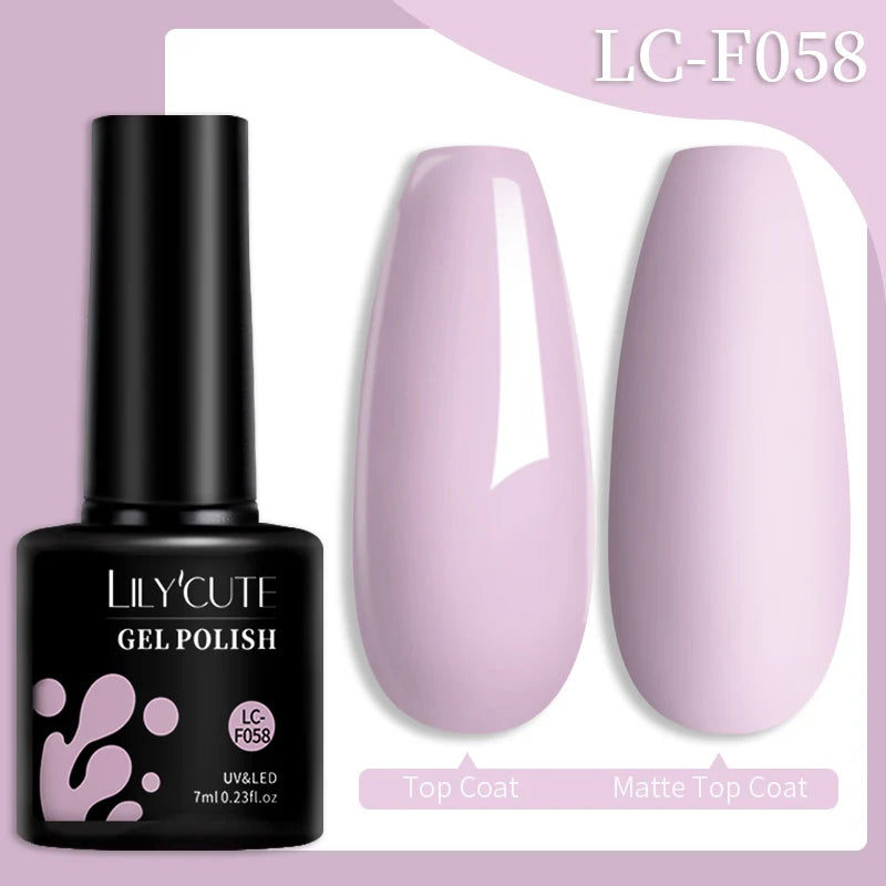7ML Jelly Amber Gel Nail Polish