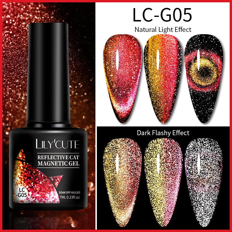 Glitter Gel Liner Nail Polish