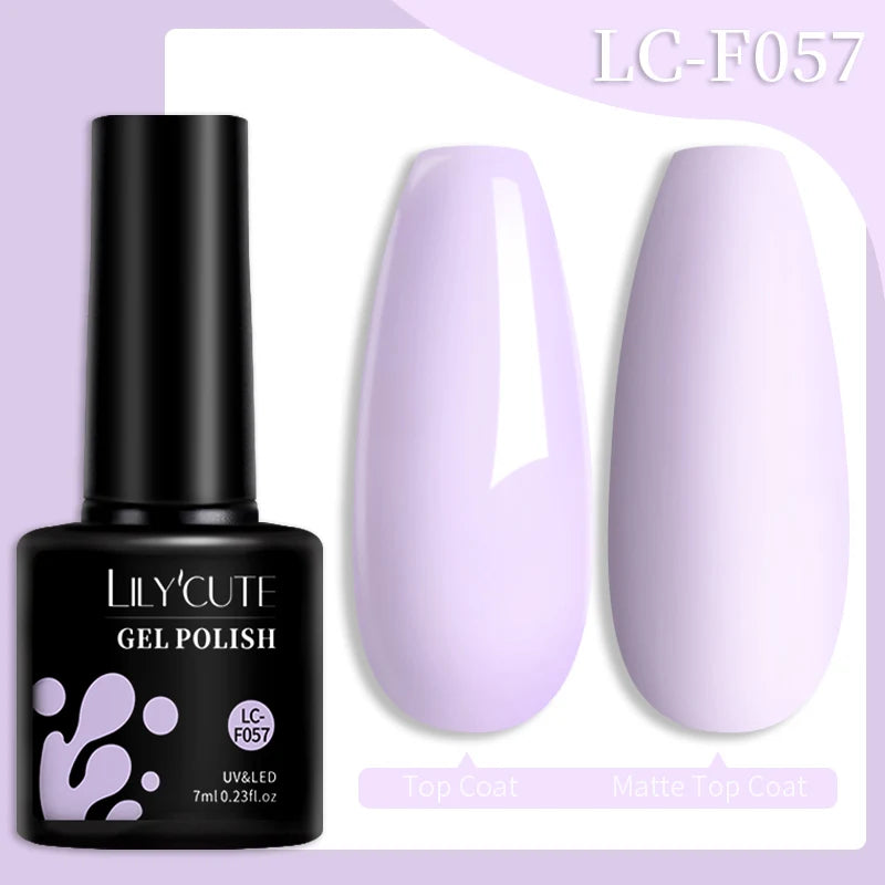 7ML Jelly Amber Gel Nail Polish