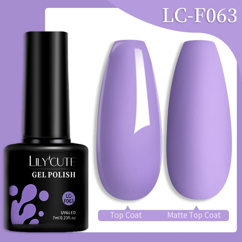 7ML Jelly Amber Gel Nail Polish
