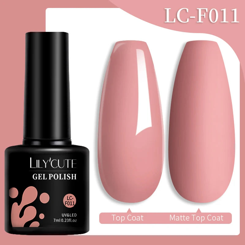 7ML Jelly Amber Gel Nail Polish