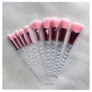 10 Pcs Unicorn Make Up Brush