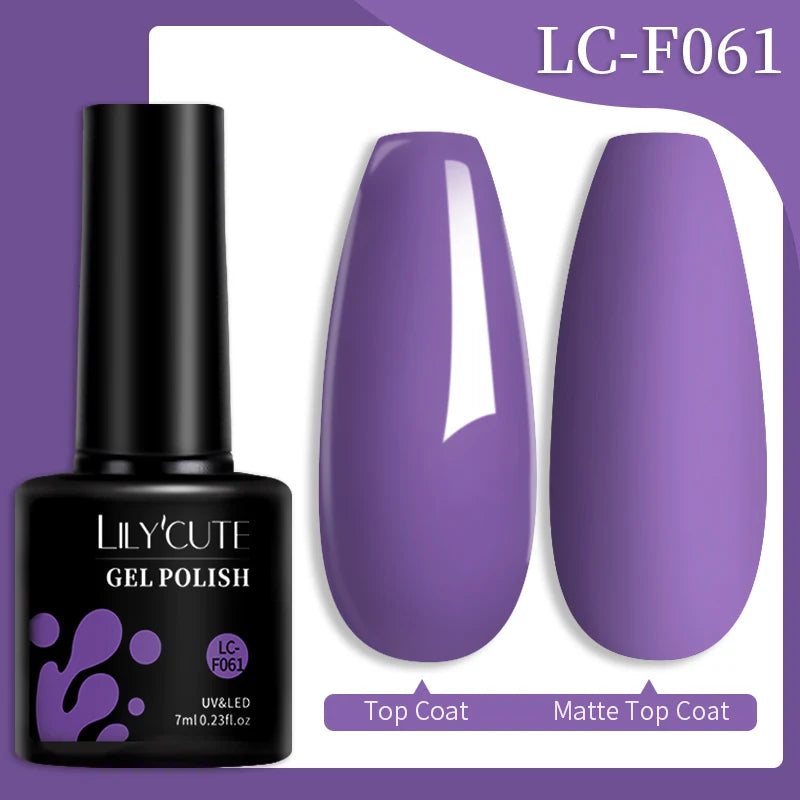 7ML Jelly Amber Gel Nail Polish
